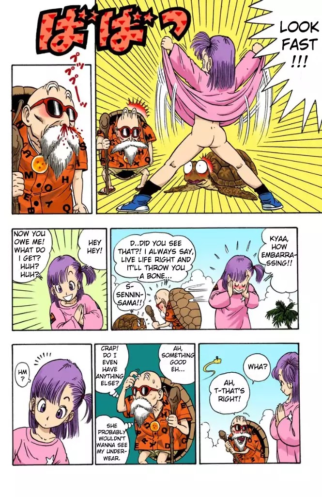 Dragon Ball (Coloured) Chapter 4 page 8 - Chapter 4: They Call Him The Turtle Hermit