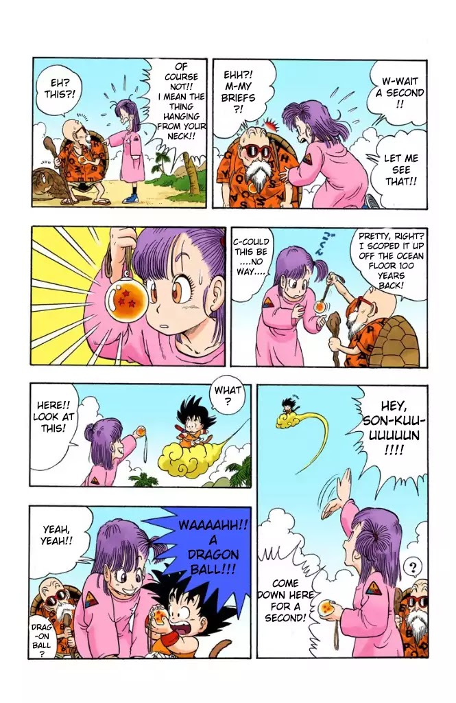 Dragon Ball (Coloured) Chapter 4 page 9 - Chapter 4: They Call Him The Turtle Hermit