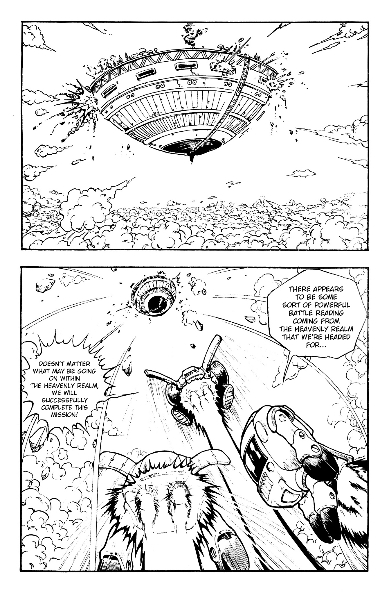 Dragon Ball GT Chapter 1 page 2 - Chapter 1: Mysterious Dragon Balls Appear!
