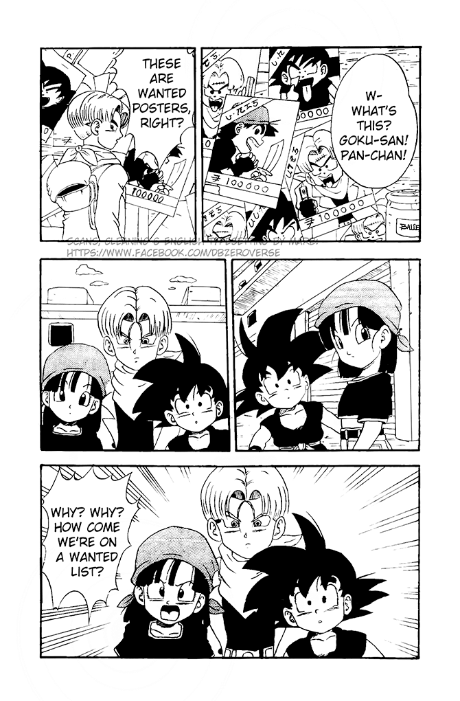 Dragon Ball GT Chapter 12 page 10 - Chapter 12: Goku Makes the Wanted List!