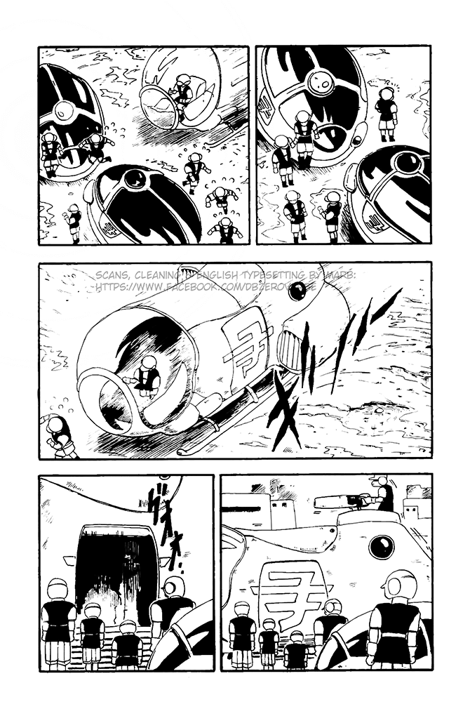 Dragon Ball GT Chapter 12 page 19 - Chapter 12: Goku Makes the Wanted List!
