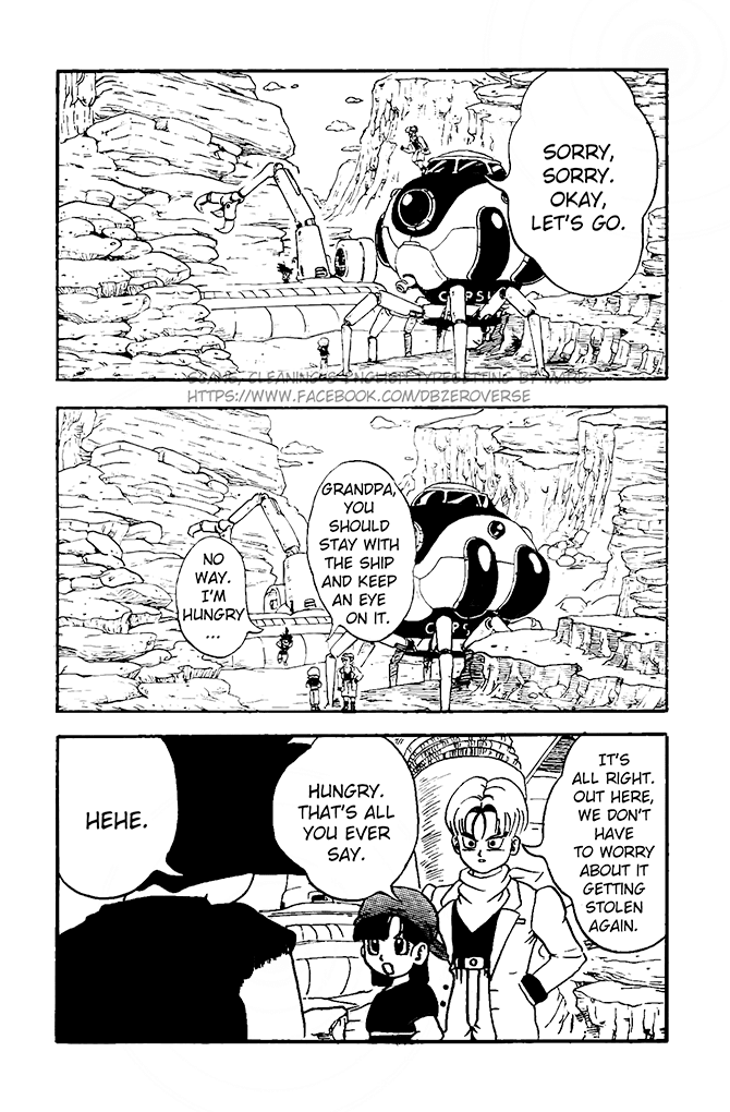 Dragon Ball GT Chapter 12 page 4 - Chapter 12: Goku Makes the Wanted List!
