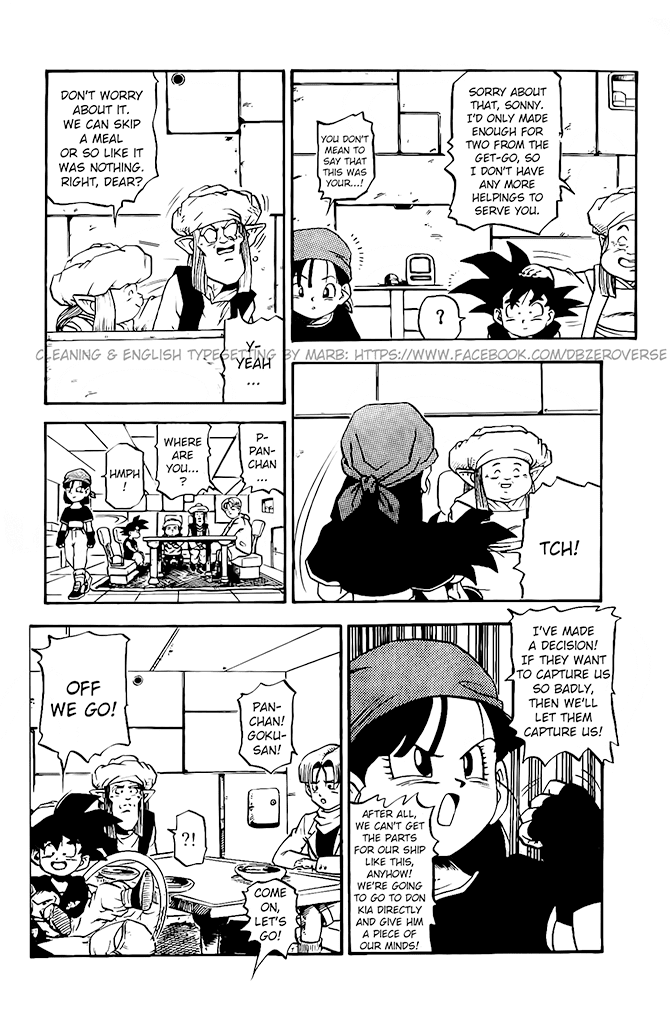 Dragon Ball GT Chapter 13 page 14 - Chapter 13: Strong Guy Located!