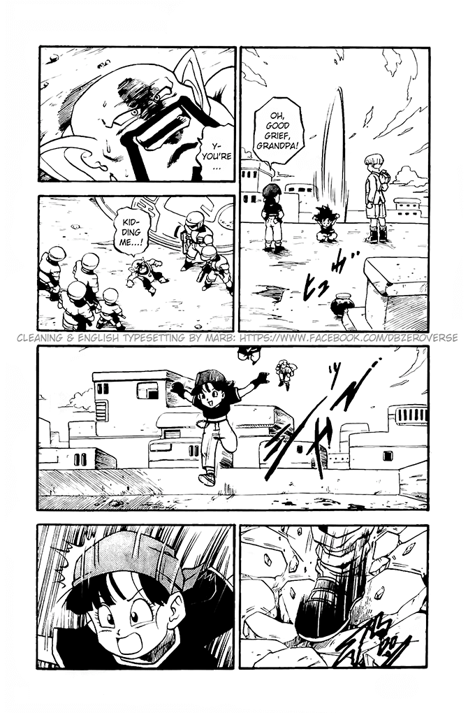 Dragon Ball GT Chapter 13 page 8 - Chapter 13: Strong Guy Located!