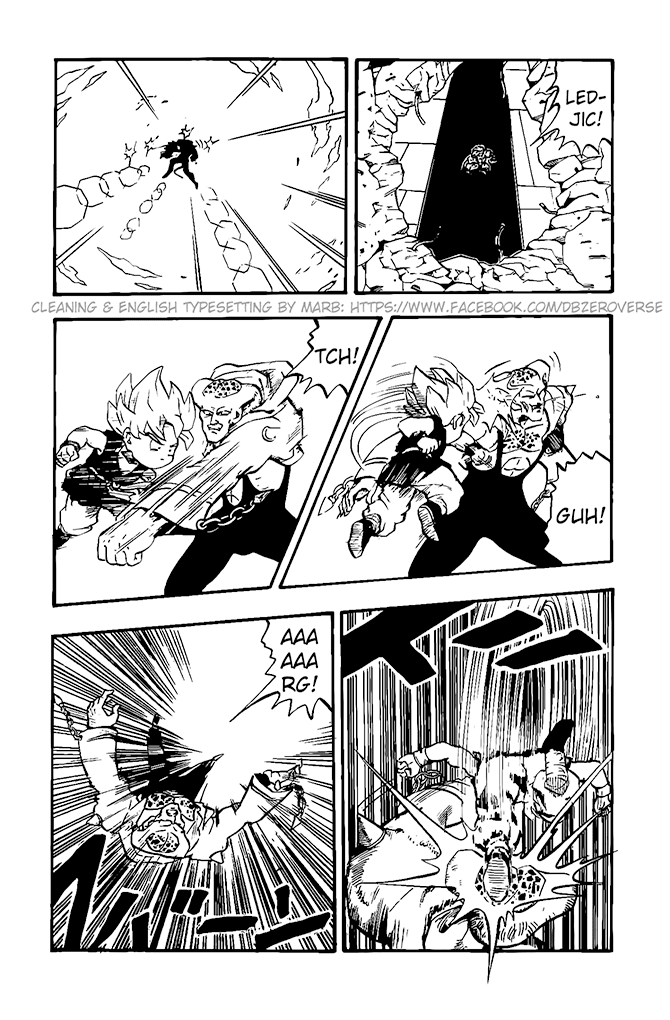 Dragon Ball GT Chapter 14 page 18 - Chapter 14: Goku vs. The Bodyguard, Ledgic