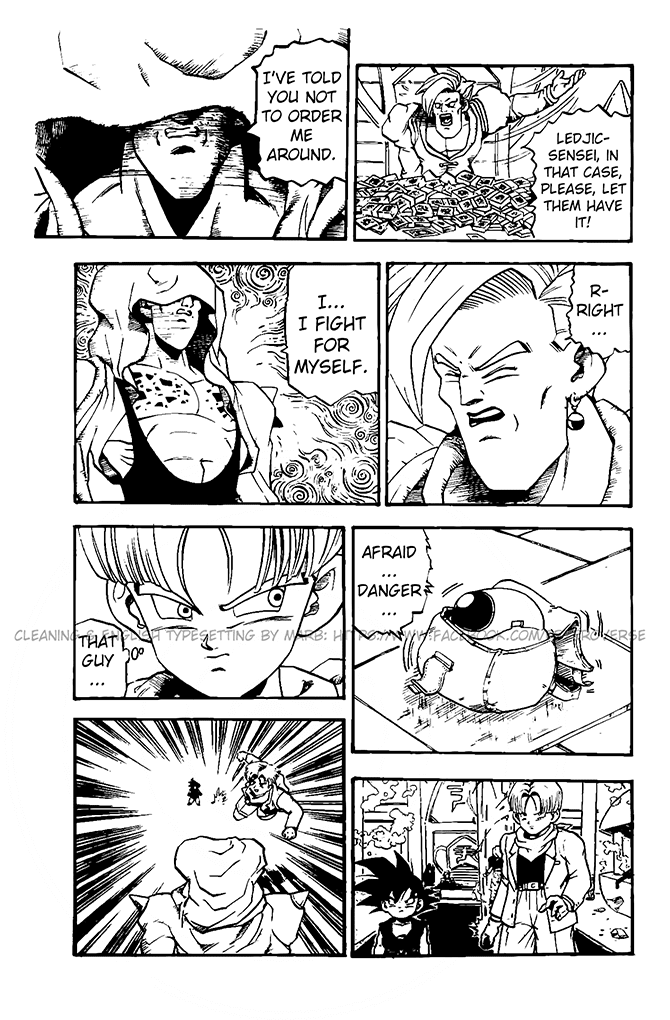 Dragon Ball GT Chapter 14 page 2 - Chapter 14: Goku vs. The Bodyguard, Ledgic
