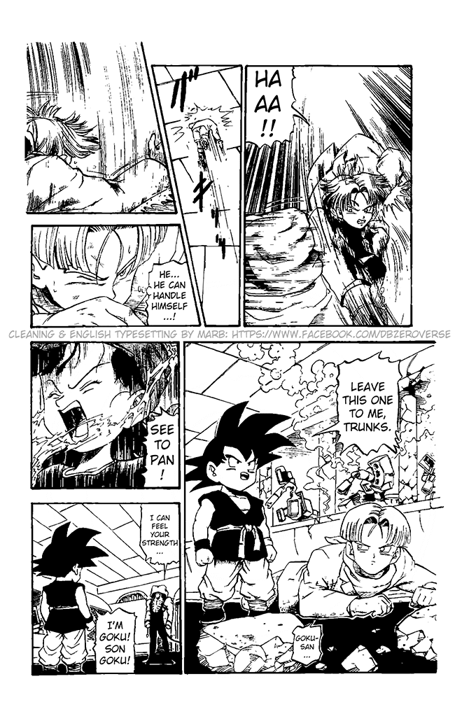 Dragon Ball GT Chapter 14 page 3 - Chapter 14: Goku vs. The Bodyguard, Ledgic