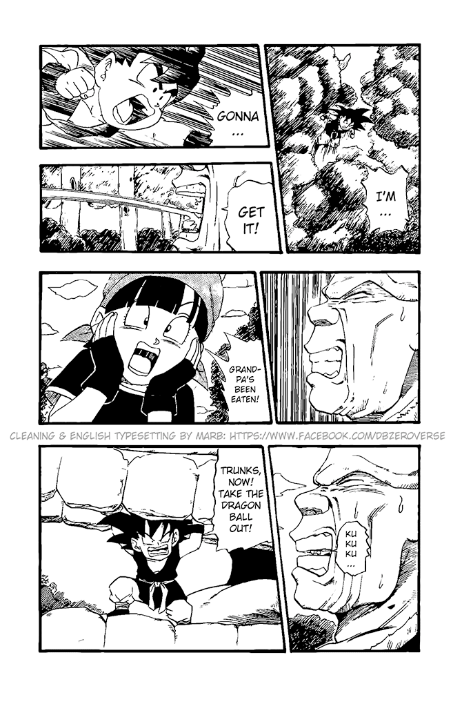 Dragon Ball GT Chapter 18 page 13 - Chapter 18: That Hurts a Bit! Goku the Dentist