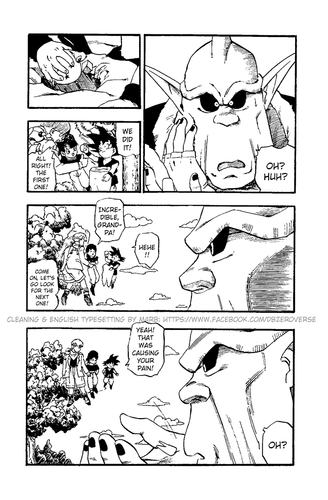 Dragon Ball GT Chapter 18 page 16 - Chapter 18: That Hurts a Bit! Goku the Dentist