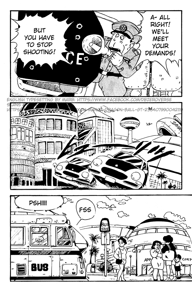 Dragon Ball GT Chapter 2 page 21 - Chapter 2: Goku Turns Into a Child?