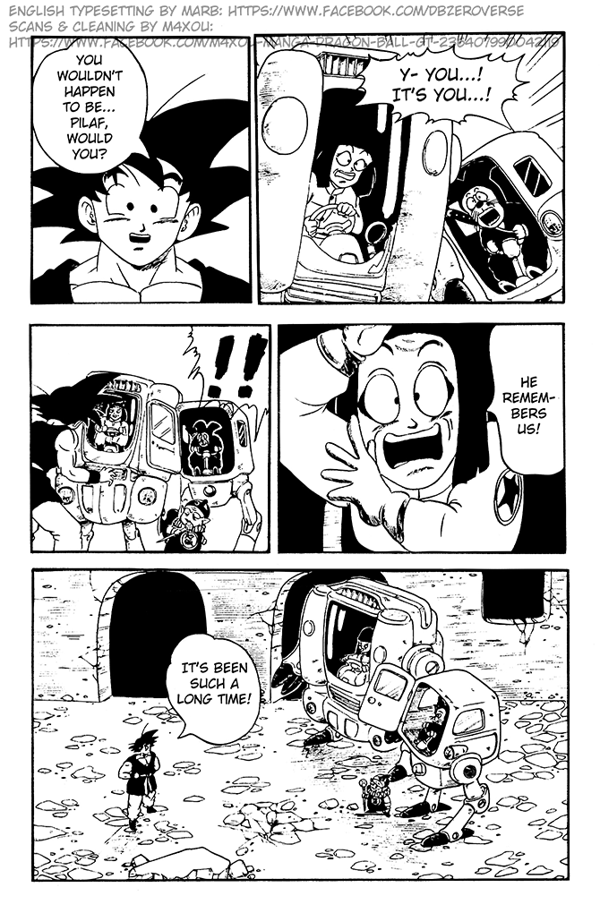 Dragon Ball GT Chapter 2 page 5 - Chapter 2: Goku Turns Into a Child?