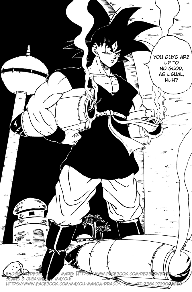 Dragon Ball GT Chapter 2 page 9 - Chapter 2: Goku Turns Into a Child?