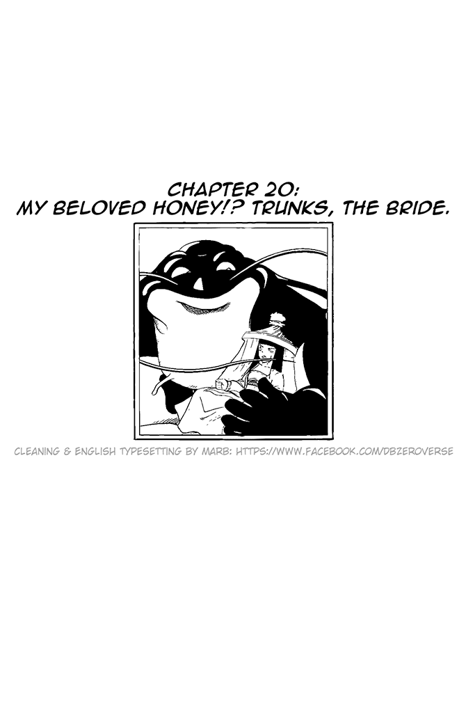 Dragon Ball GT Chapter 20 page 1 - Chapter 20: My Beloved Honey!? Trunks, the Bride