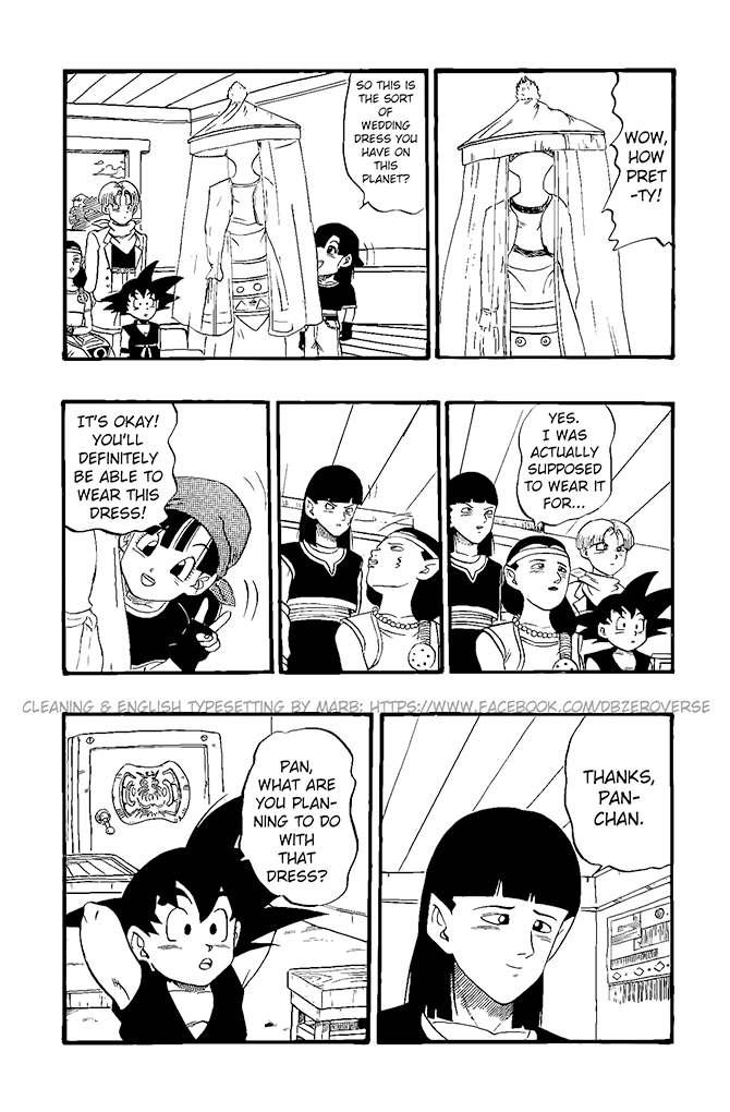 Dragon Ball GT Chapter 20 page 10 - Chapter 20: My Beloved Honey!? Trunks, the Bride