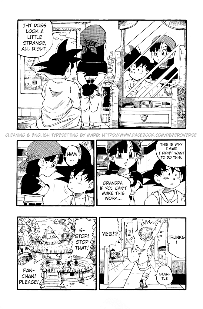 Dragon Ball GT Chapter 20 page 14 - Chapter 20: My Beloved Honey!? Trunks, the Bride