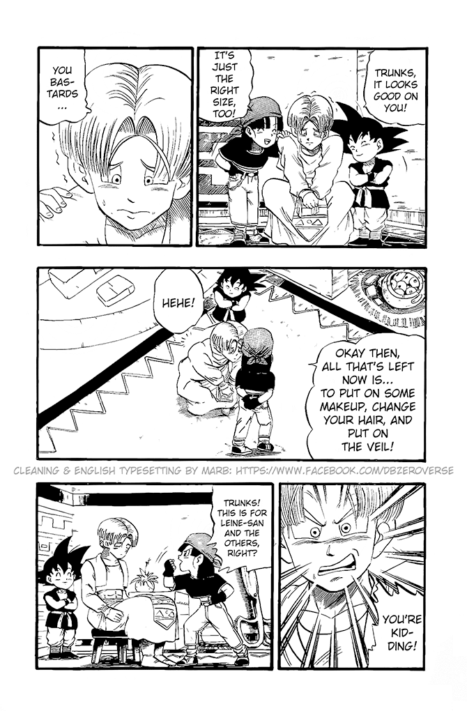 Dragon Ball GT Chapter 20 page 15 - Chapter 20: My Beloved Honey!? Trunks, the Bride