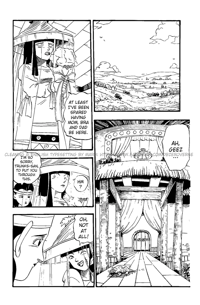 Dragon Ball GT Chapter 20 page 17 - Chapter 20: My Beloved Honey!? Trunks, the Bride