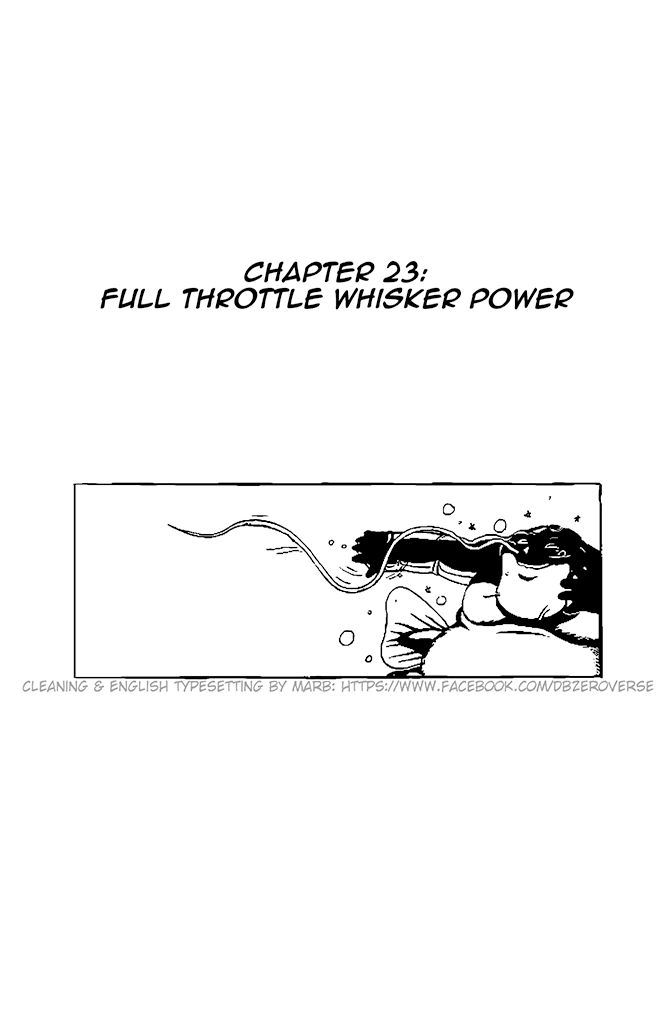 Dragon Ball GT Chapter 23 page 1 - Chapter 23: Full Throttle Whisker Power