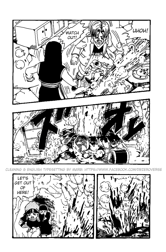 Dragon Ball GT Chapter 23 page 14 - Chapter 23: Full Throttle Whisker Power