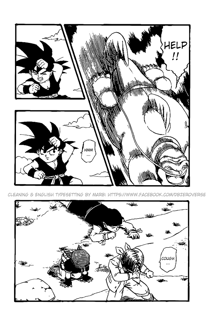 Dragon Ball GT Chapter 24 page 11 - Chapter 24: Goku vs. Mount Calvo