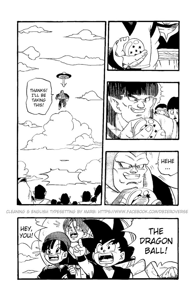 Dragon Ball GT Chapter 24 page 16 - Chapter 24: Goku vs. Mount Calvo