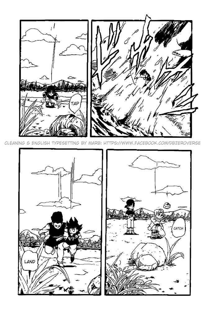 Dragon Ball GT Chapter 24 page 4 - Chapter 24: Goku vs. Mount Calvo