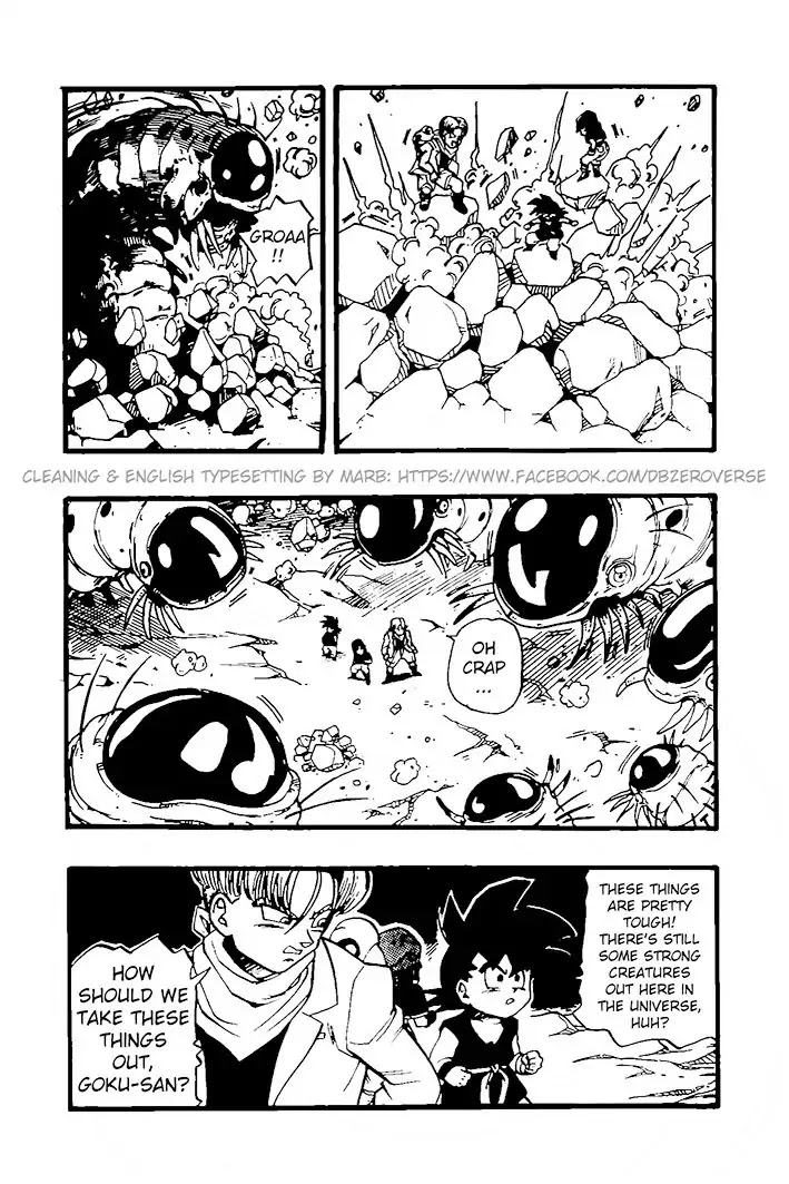 Dragon Ball GT Chapter 27 page 14 - Chapter 27: Goku & Co Plunged into A Trap?