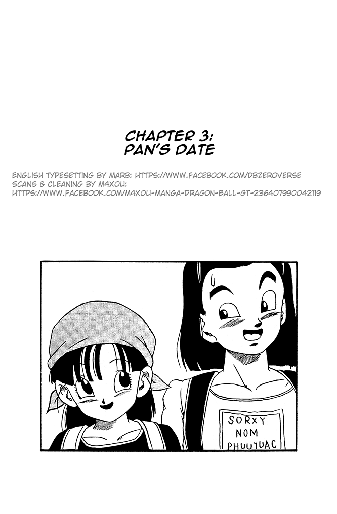 Dragon Ball GT Chapter 3 page 1 - Chapter 3: Pan's Date