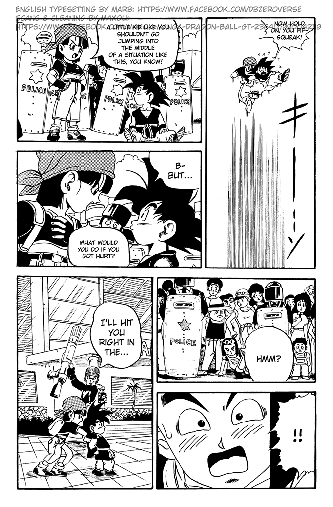 Dragon Ball GT Chapter 3 page 14 - Chapter 3: Pan's Date