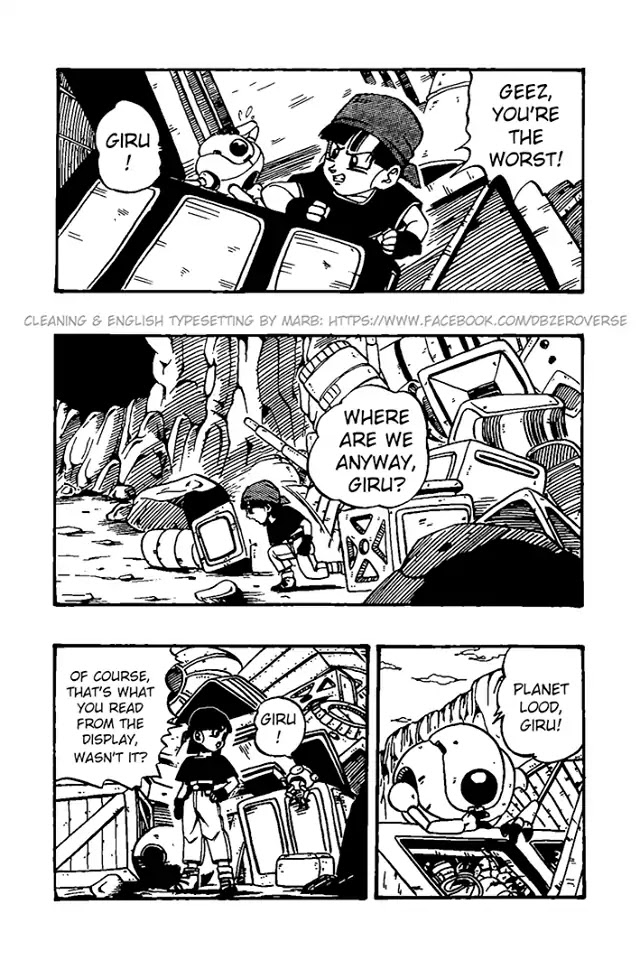 Dragon Ball GT Chapter 30 page 6 - Chapter 30: Pan's Intrusion