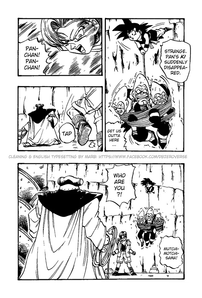 Dragon Ball GT Chapter 31 page 14 - Chapter 31: Lood's Curse? Pan Gets Turned Into A Doll