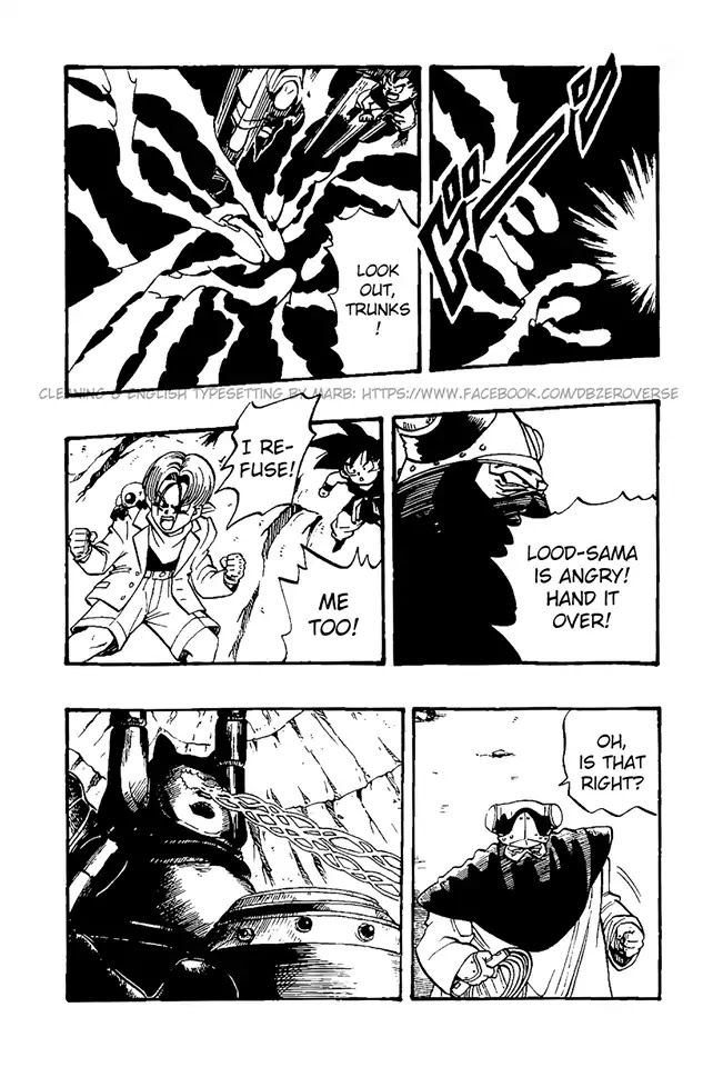 Dragon Ball GT Chapter 31 page 19 - Chapter 31: Lood's Curse? Pan Gets Turned Into A Doll
