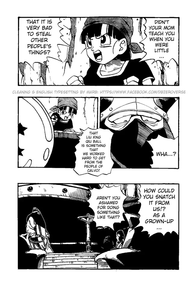 Dragon Ball GT Chapter 31 page 5 - Chapter 31: Lood's Curse? Pan Gets Turned Into A Doll