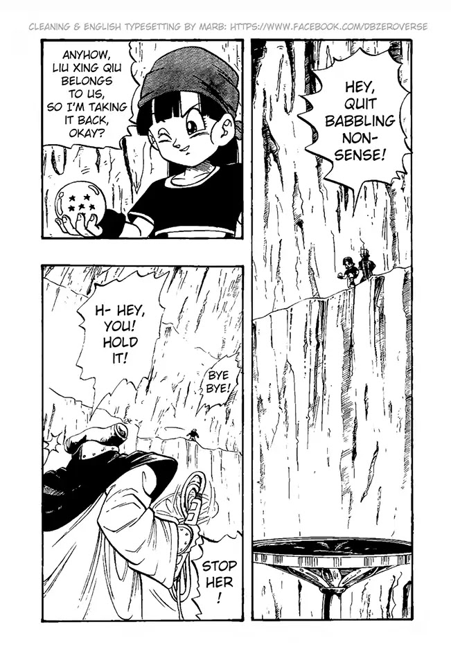 Dragon Ball GT Chapter 31 page 8 - Chapter 31: Lood's Curse? Pan Gets Turned Into A Doll