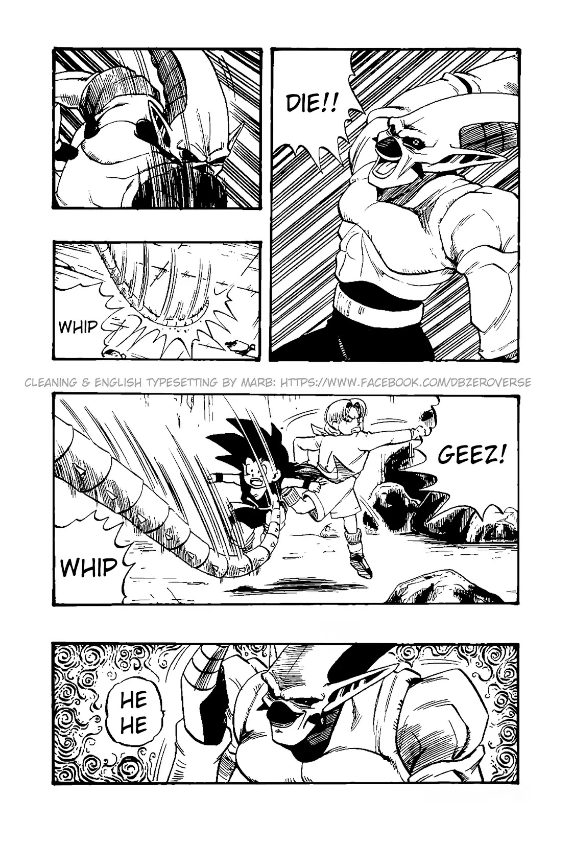 Dragon Ball GT Chapter 32 page 12 - Chapter 32: The Incredible Muchi Whip