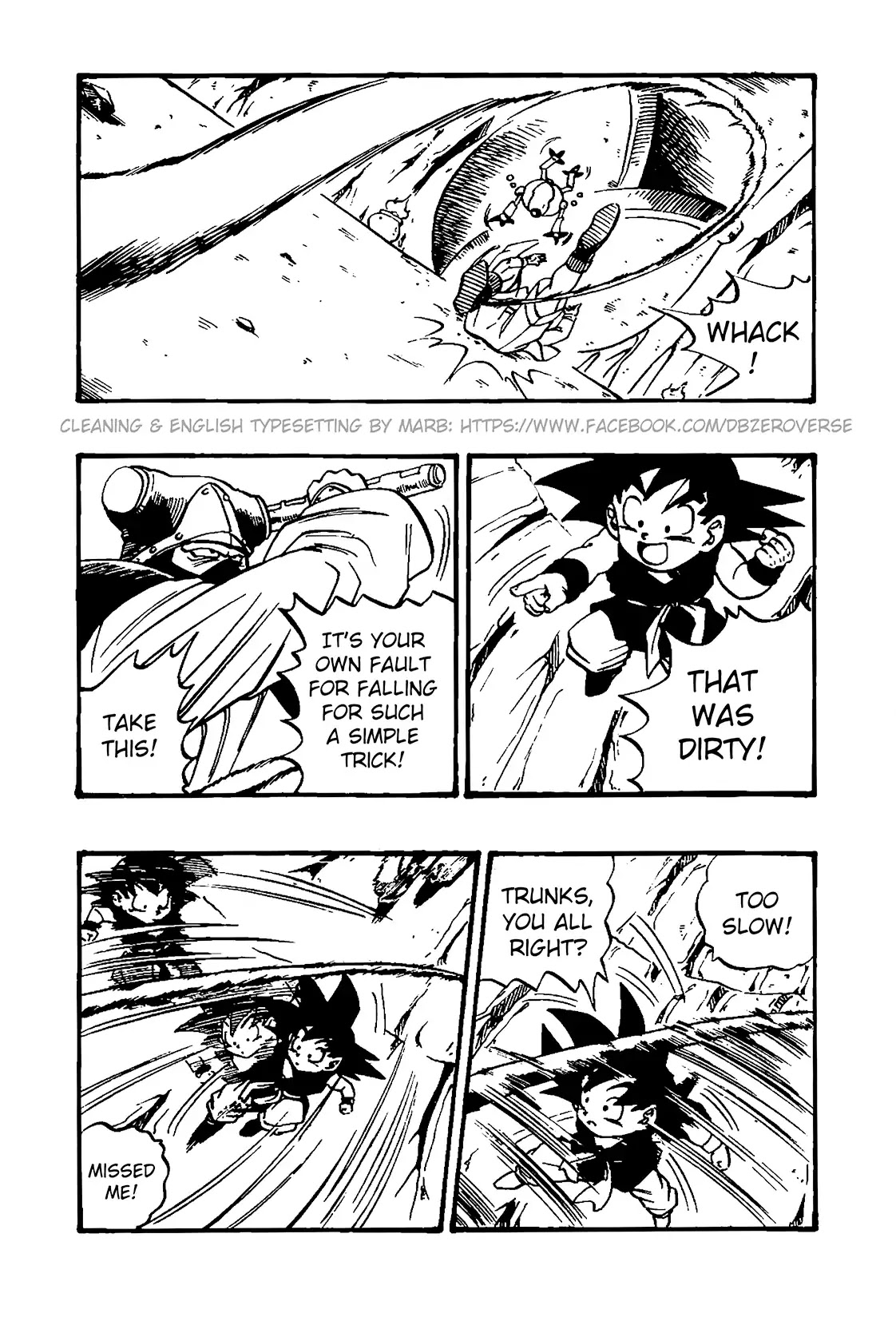 Dragon Ball GT Chapter 32 page 2 - Chapter 32: The Incredible Muchi Whip