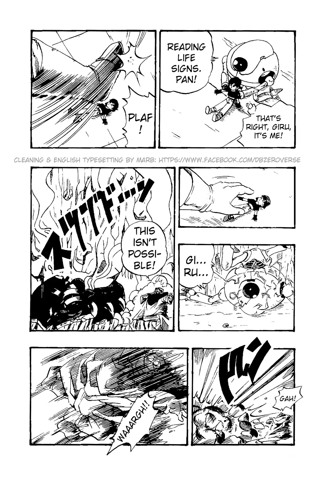 Dragon Ball GT Chapter 32 page 8 - Chapter 32: The Incredible Muchi Whip