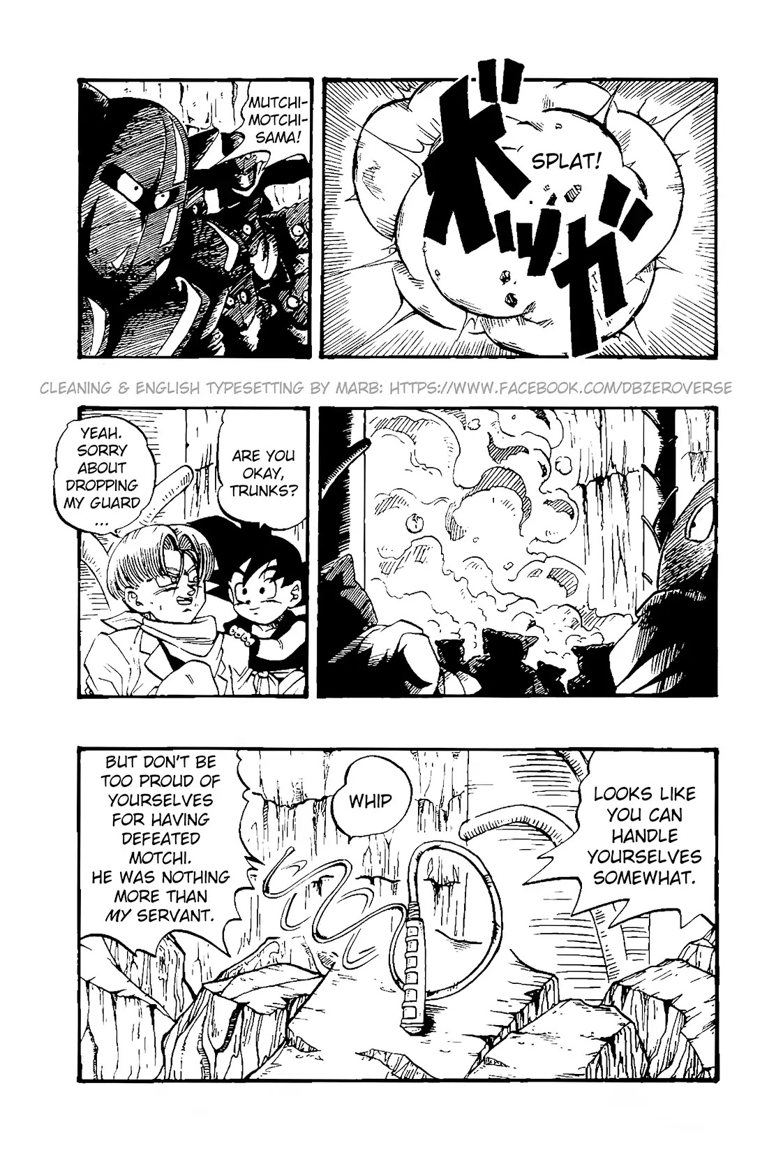 Dragon Ball GT Chapter 32 page 9 - Chapter 32: The Incredible Muchi Whip