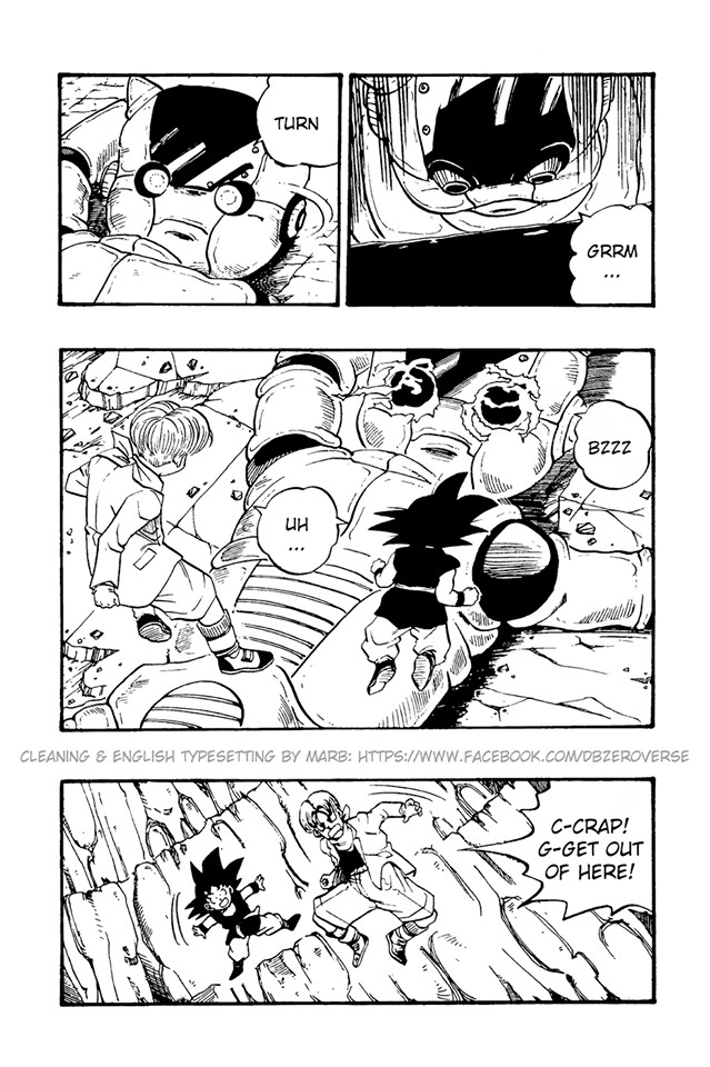 Dragon Ball GT Chapter 37 page 10 - Chapter 37: Son Goku and Trunks vs. Machine Mutant Lood