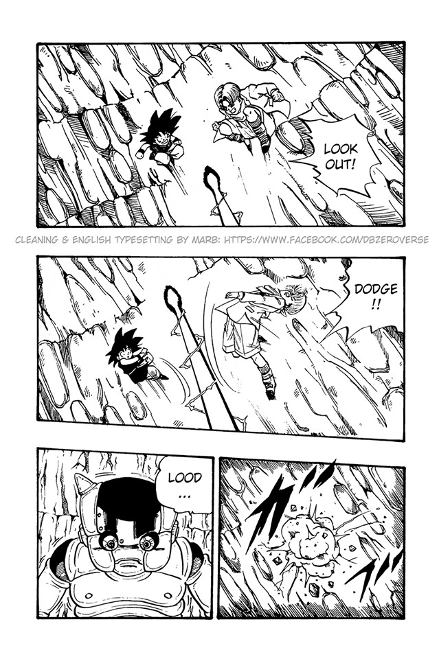 Dragon Ball GT Chapter 37 page 11 - Chapter 37: Son Goku and Trunks vs. Machine Mutant Lood