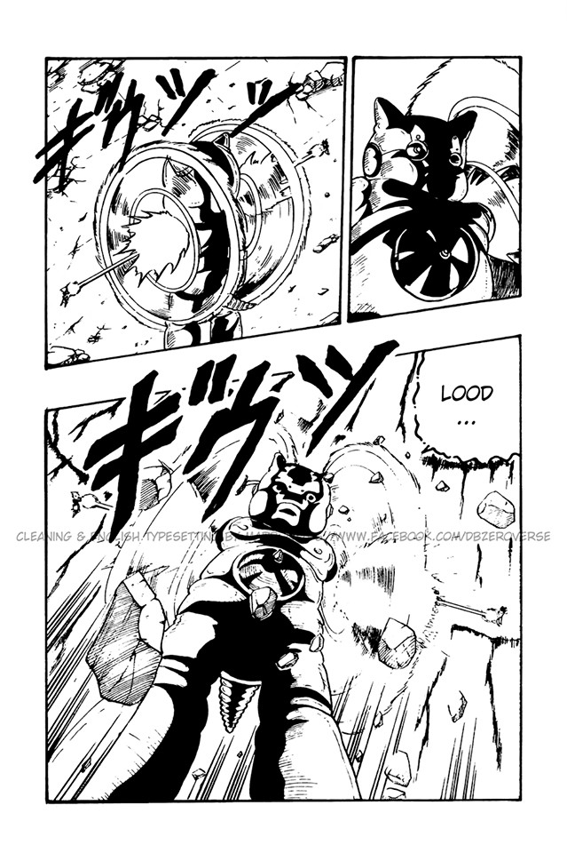 Dragon Ball GT Chapter 37 page 19 - Chapter 37: Son Goku and Trunks vs. Machine Mutant Lood