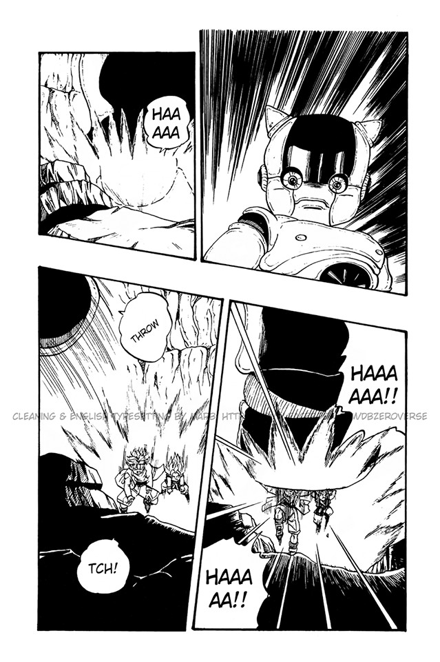Dragon Ball GT Chapter 37 page 3 - Chapter 37: Son Goku and Trunks vs. Machine Mutant Lood