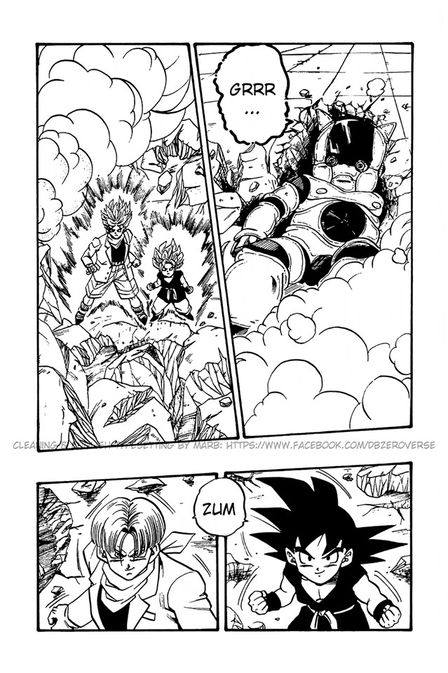 Dragon Ball GT Chapter 37 page 5 - Chapter 37: Son Goku and Trunks vs. Machine Mutant Lood