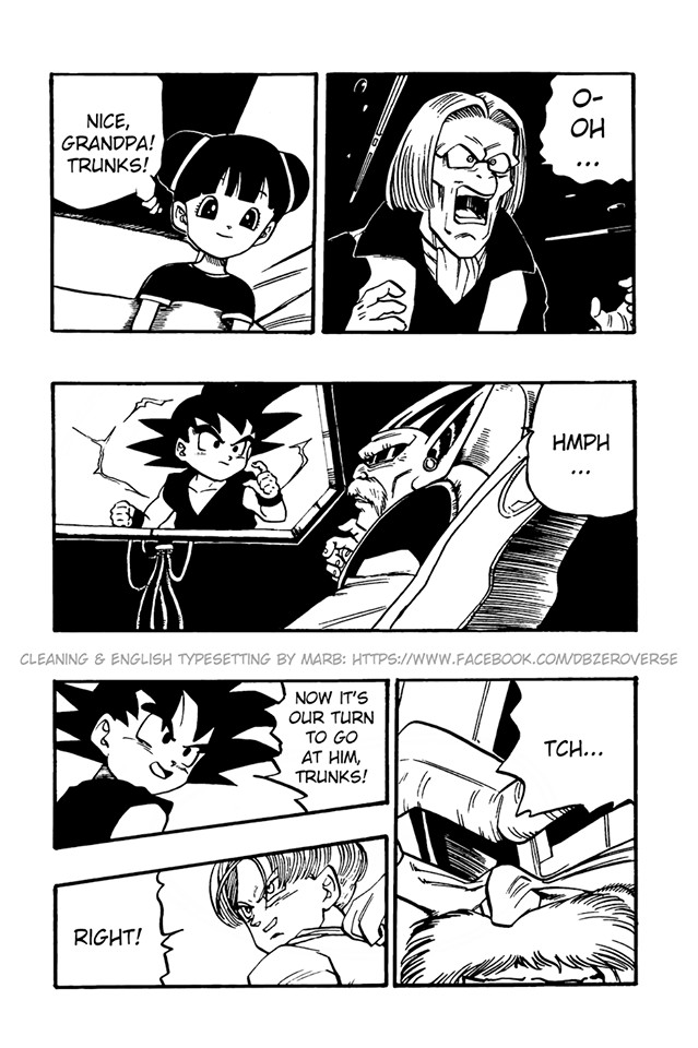 Dragon Ball GT Chapter 37 page 6 - Chapter 37: Son Goku and Trunks vs. Machine Mutant Lood