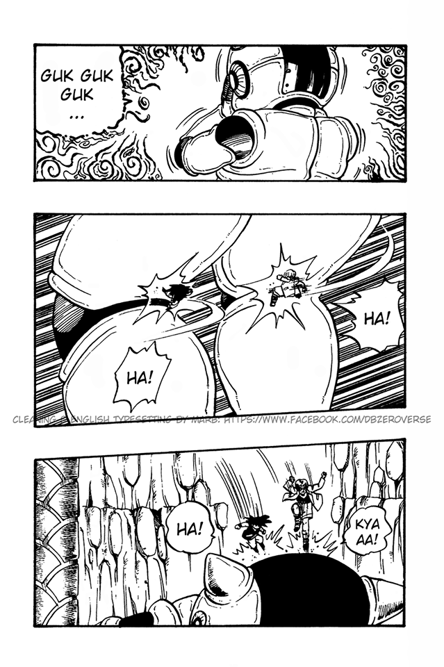 Dragon Ball GT Chapter 37 page 8 - Chapter 37: Son Goku and Trunks vs. Machine Mutant Lood