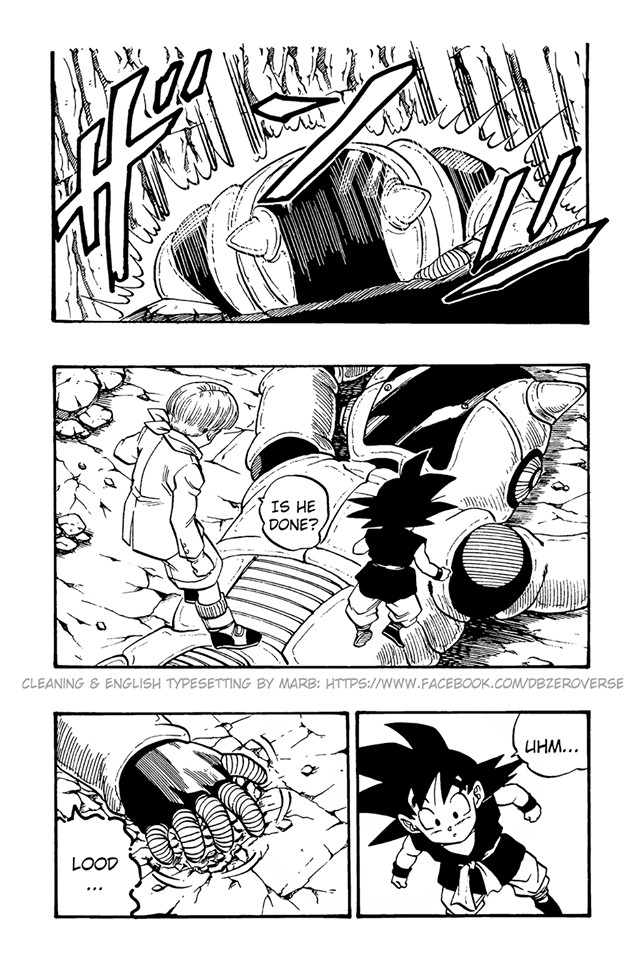 Dragon Ball GT Chapter 37 page 9 - Chapter 37: Son Goku and Trunks vs. Machine Mutant Lood