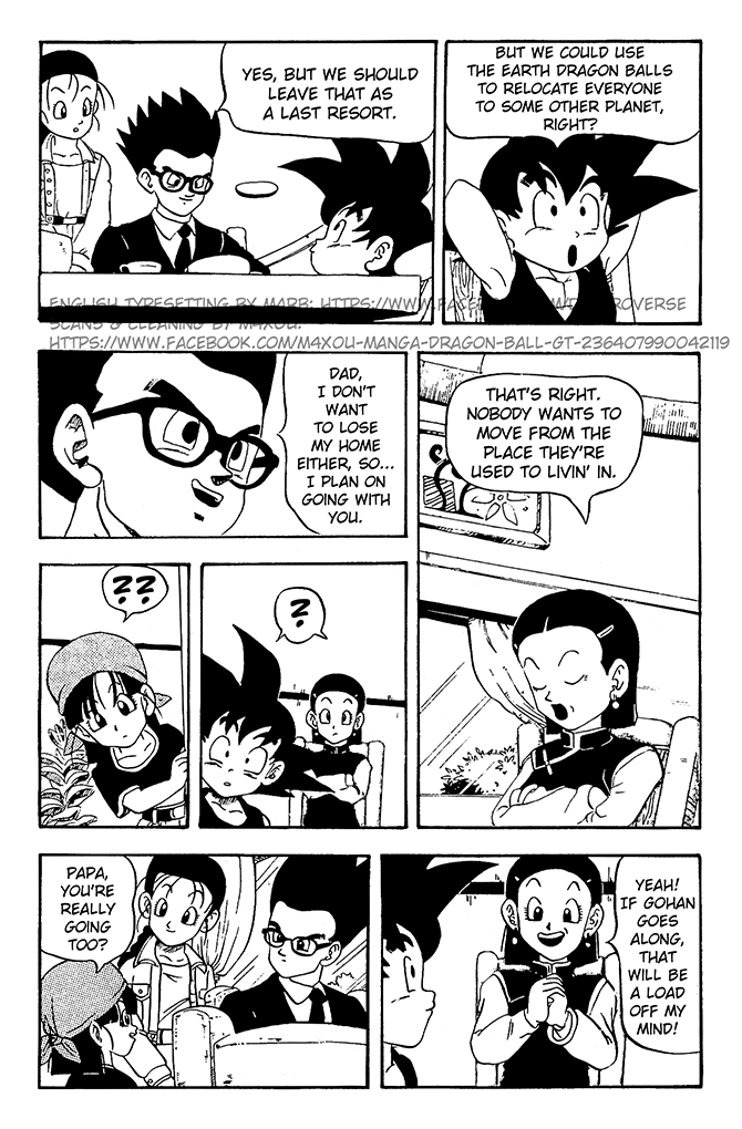 Dragon Ball GT Chapter 4 page 18 - Chapter 4: The Fate of Planet Earth
