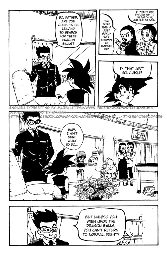 Dragon Ball GT Chapter 4 page 8 - Chapter 4: The Fate of Planet Earth