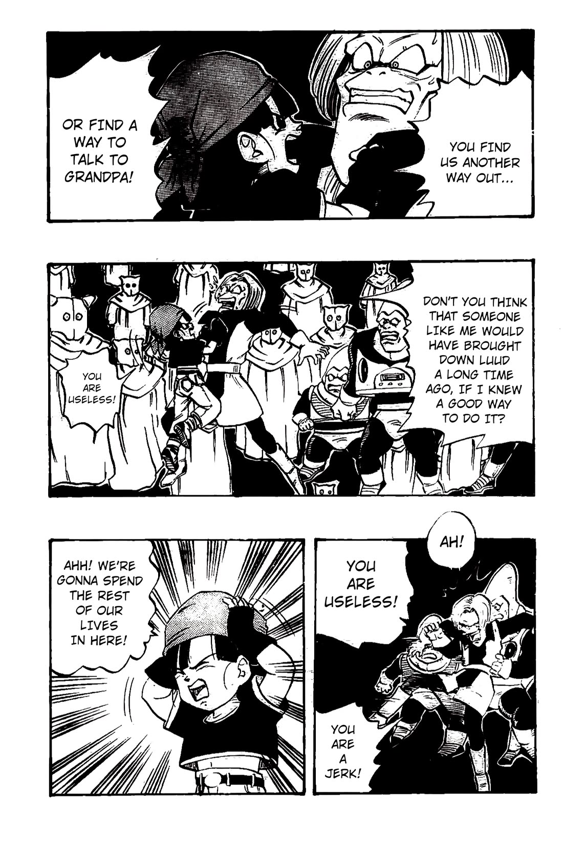 Dragon Ball GT Chapter 40 page 11 - Chapter 40: Luud's weak point