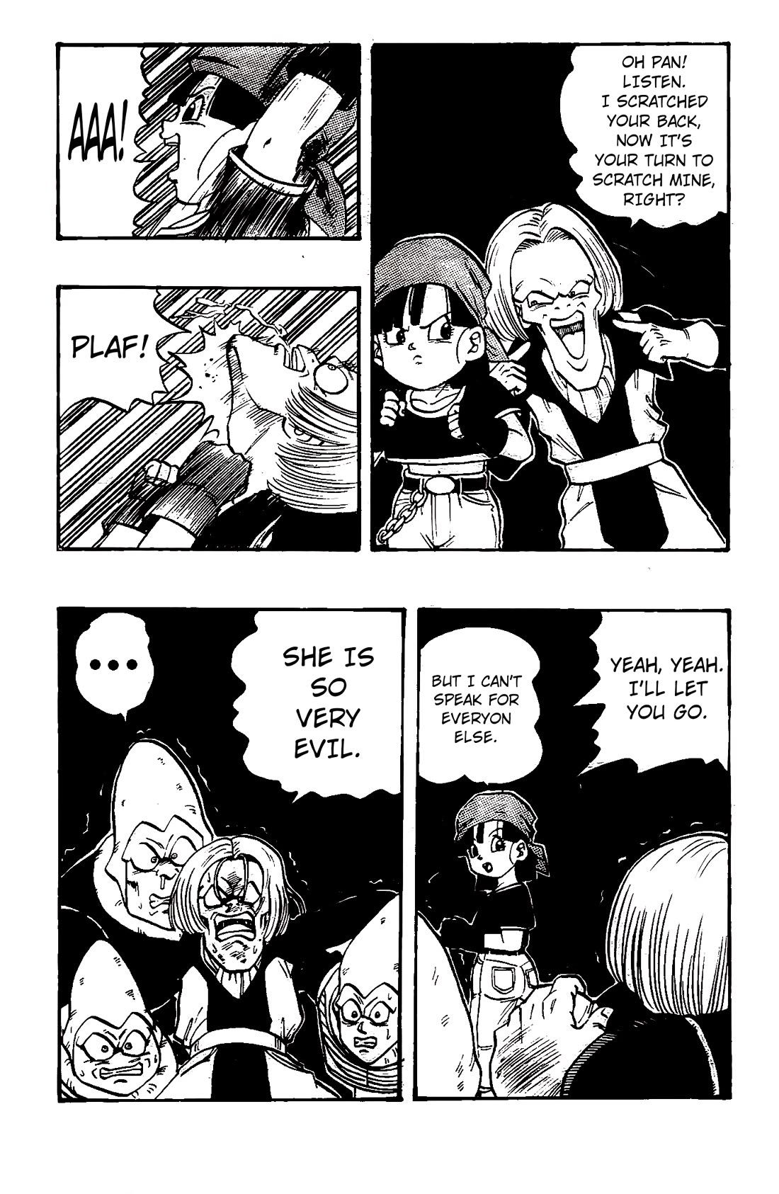 Dragon Ball GT Chapter 40 page 13 - Chapter 40: Luud's weak point